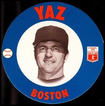 1978 Papa Gino's Discs 08 Carl Yastrzemski